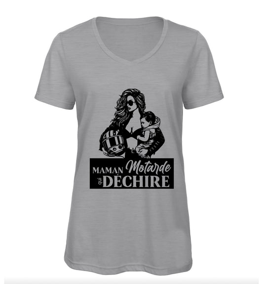 T Shirt Maman Motarde